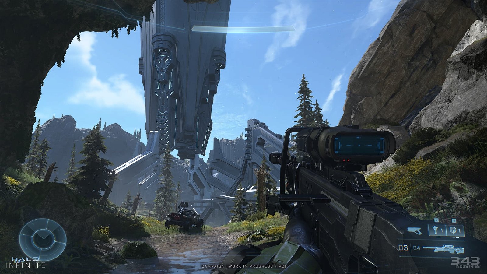 Captura gameplay de Halo Infinite