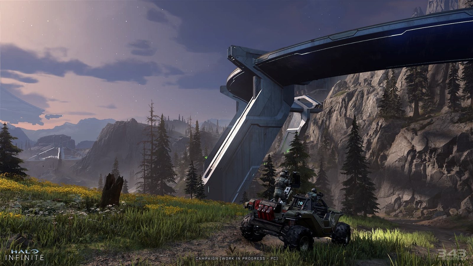 Halo Infinite ofrece nueva información sobre su clima, ciclo día-noche y mucho más