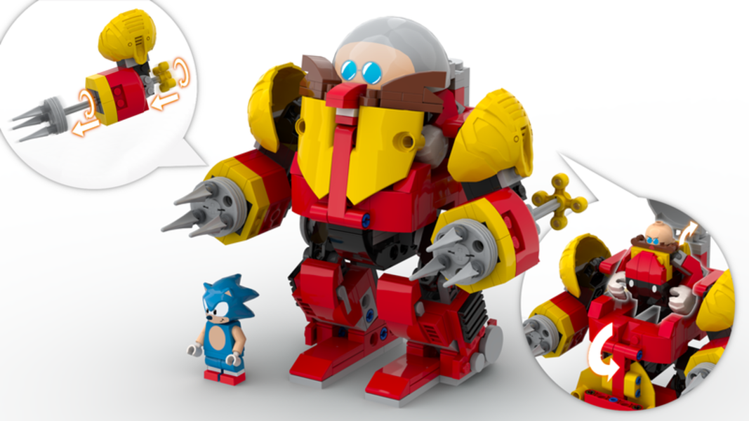 LEGO lanzará un set oficial de Sonic The Hedgedog