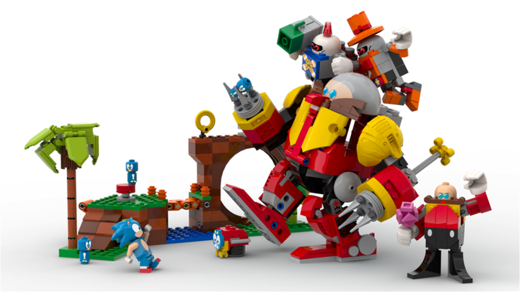 LEGO lanzará un set oficial de Sonic The Hedgedog