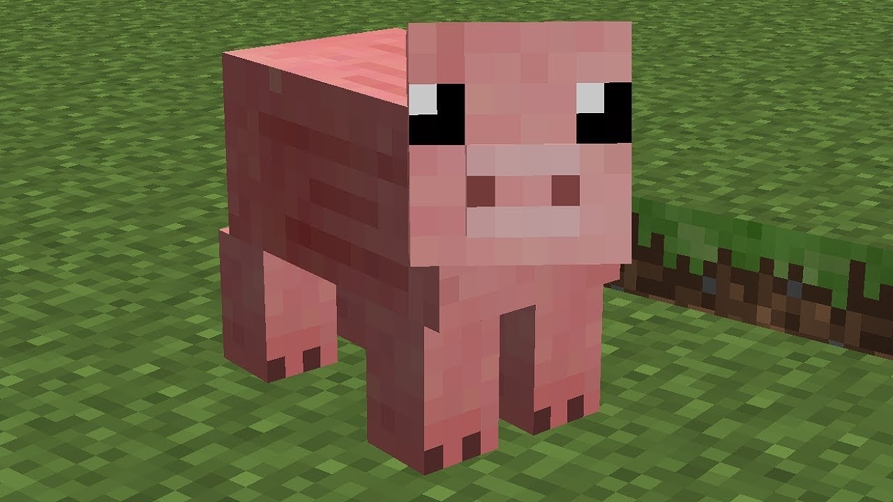Un jugador de Minecraft crea un cerdo que se puede montar en la vida real