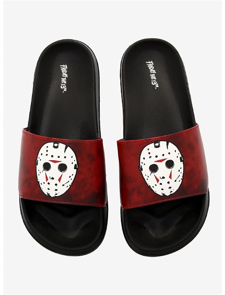 Friday the 13th Jason Mask Sandals