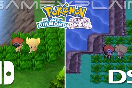 Comparan los gráficos de Pokémon Diamante y Perla en Nintendo Switch y DS