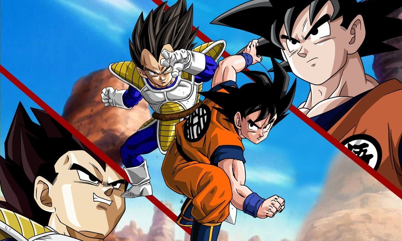 Un fan de Dragon Ball ha imaginado una curiosa batalla entre Goku y Vegeta