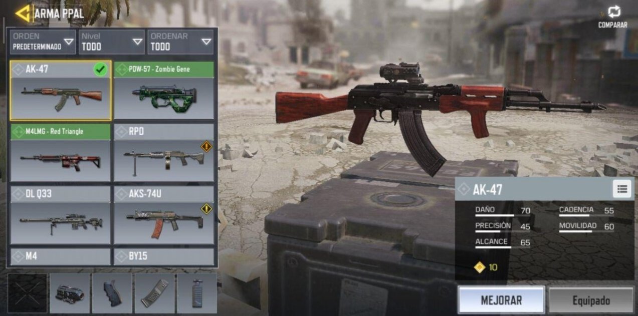 Call of Duty: Mobile lo que debes saber armas