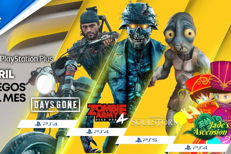 PS Plus contará con Oddworld: Soulstorm y Days Gone como juegos gratuitos de abril PS Plus contará con Oddworld: Soulstorm y Days Gone como juegos gratuitos de abril