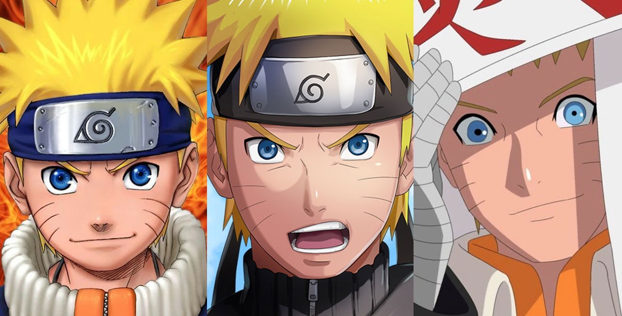 naruto evolucion