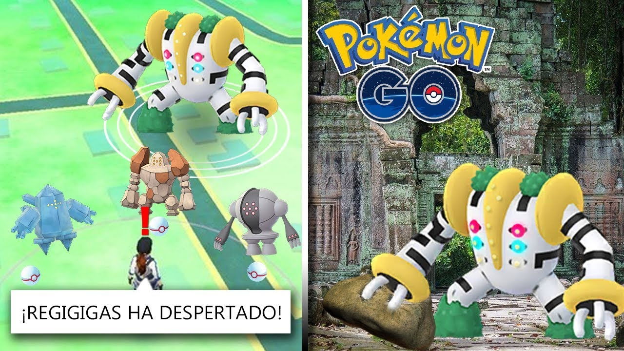 Regigigas Pokemon Go, Mejores Ataques Regigigas