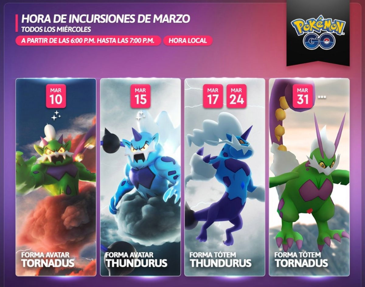 Thundurus Pokémon GO: Fraquezas, melhores counters e como derrotar