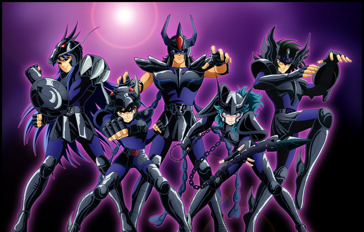 Caballeros negros de Saint Seiya