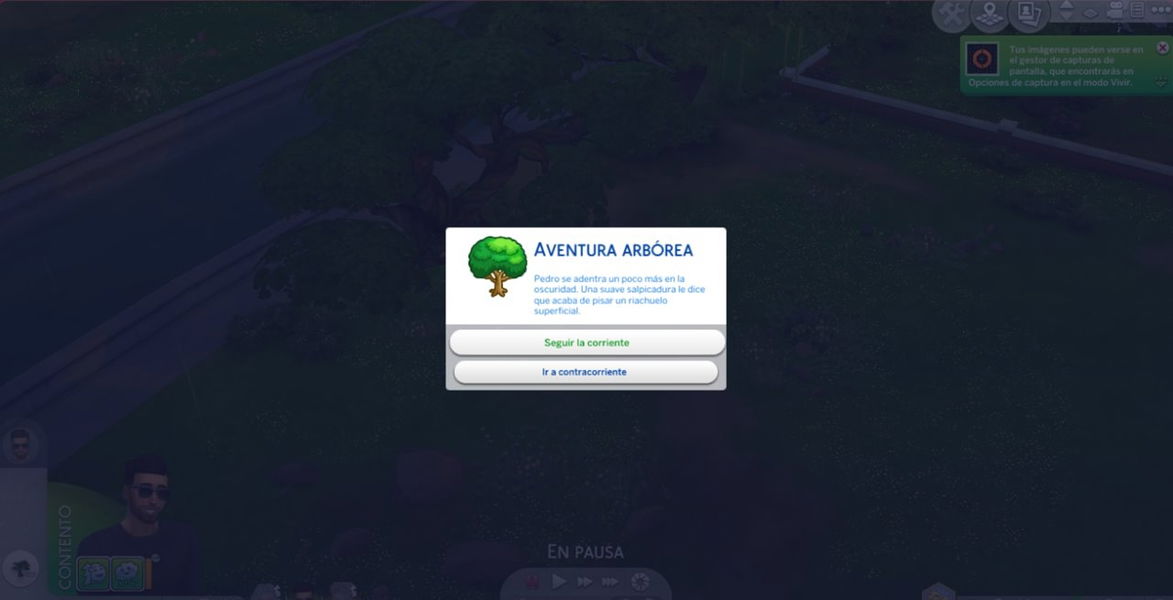 Cómo ir al Claro Silvestre en Los Sims 4