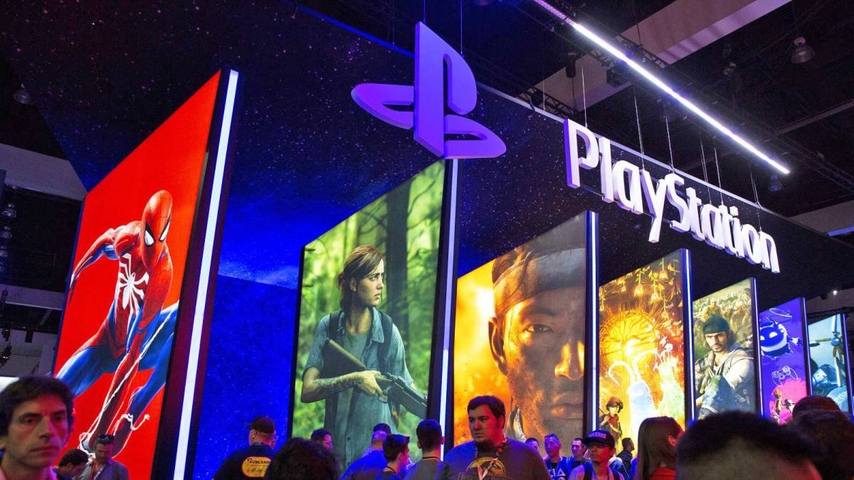 E3 PlayStation stand