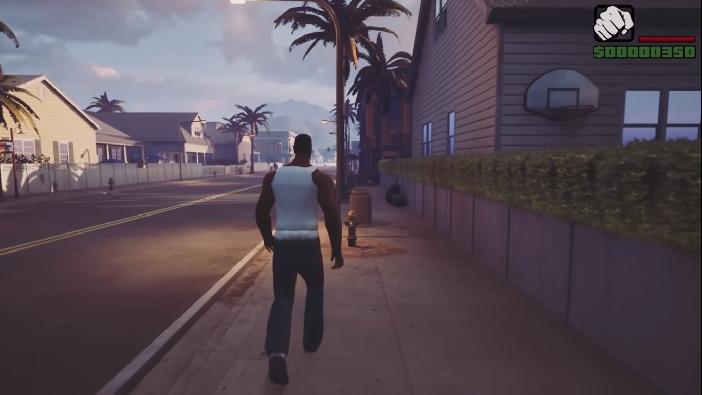 GTA San Andreas Unreal Engine 4