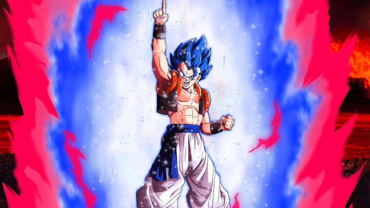 Gogeta una de las mejores fusiones de dragon ball