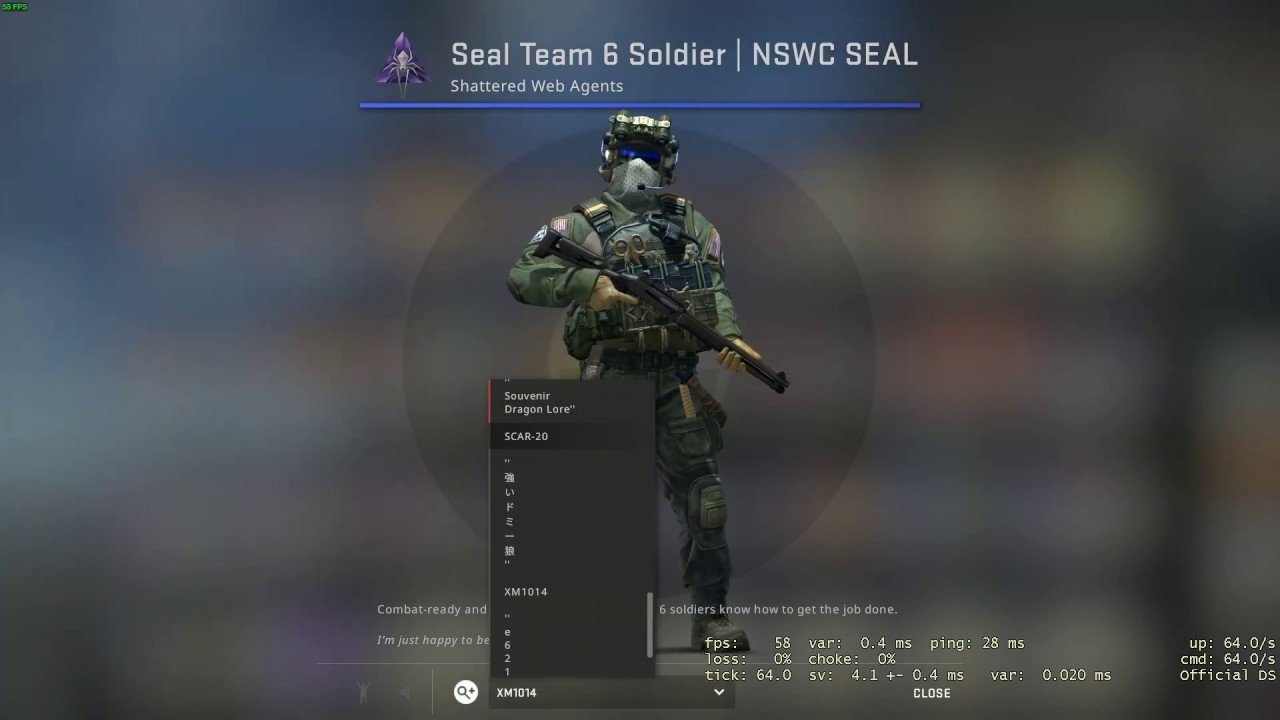 cs go SEAL Team 6 personaje