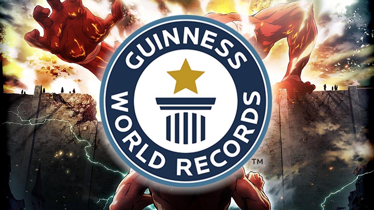 El Records Guinness de Ataque a los Titanes