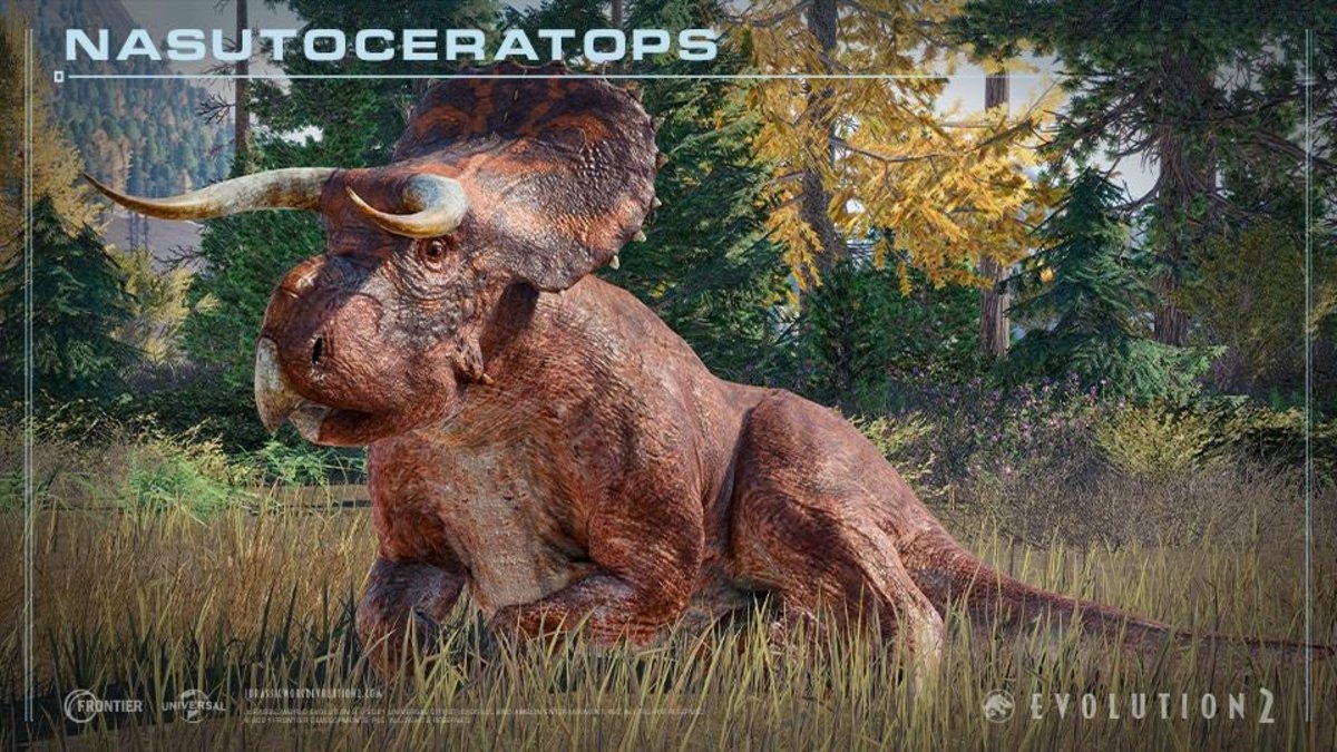 Nasutoceratops Jurassic World Evolution 2