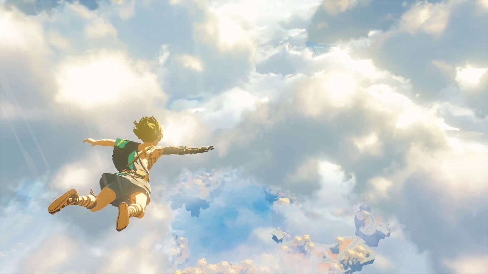 The Legend of Zelda Breath of the Wild 2 Link cielo