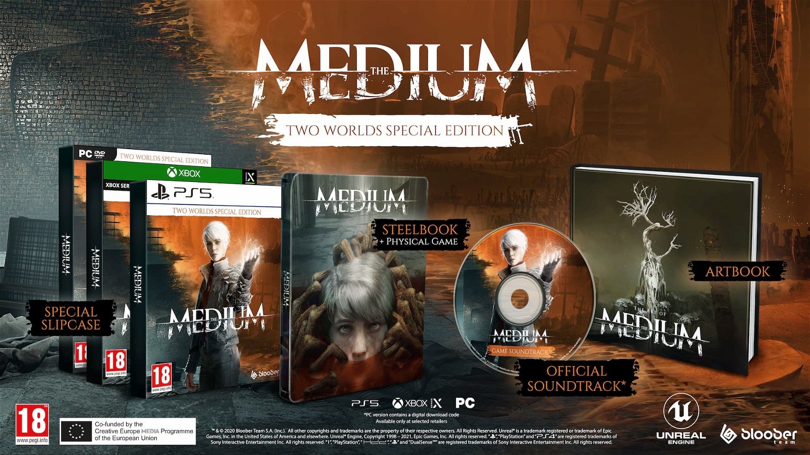 Edición especial Two Worlds de The Medium para PS5, Xbox Series X|S y PC