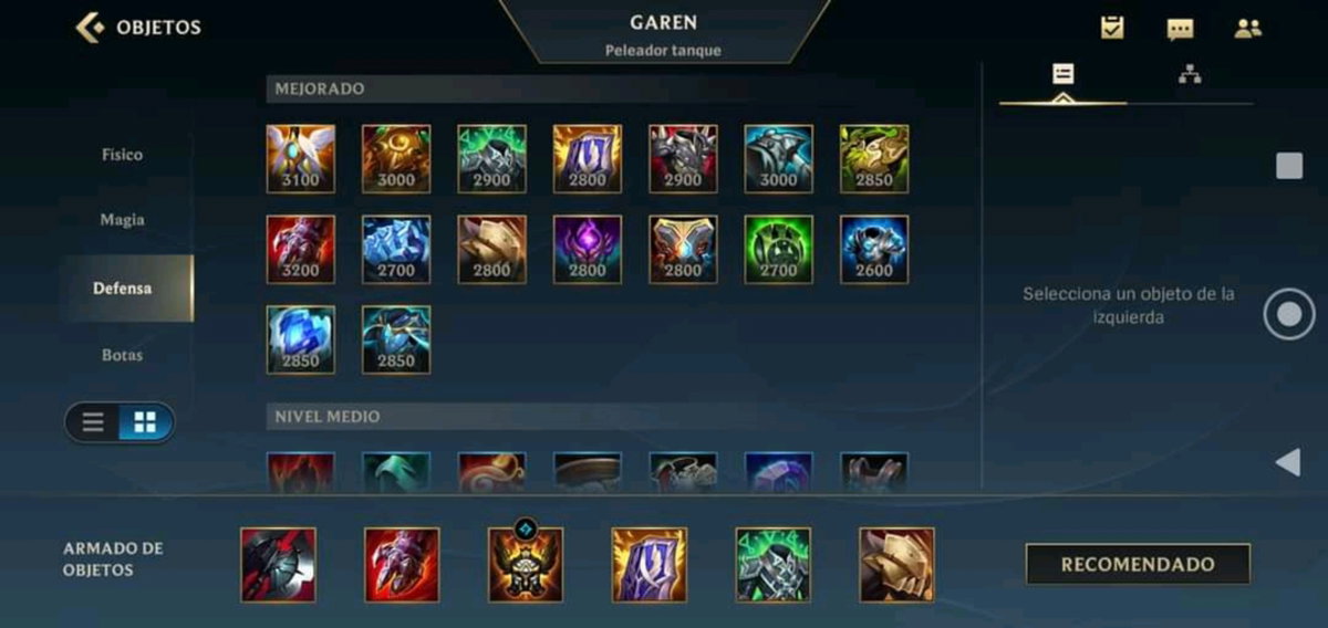 Qué son los Objetos y cómo equiparlos en League of Legends: Wild Rift