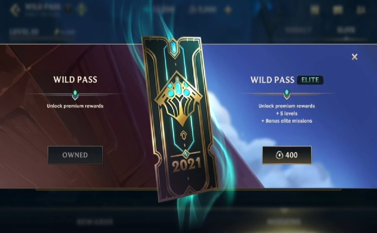 Wild Pass Premium y Élite en League of Legends Wild Rift