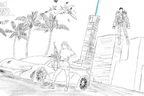 Surge el primer arte conceptual de GTA 6 de la mano de un conocido insider Surge el primer arte conceptual de GTA 6 de la mano de un conocido insider