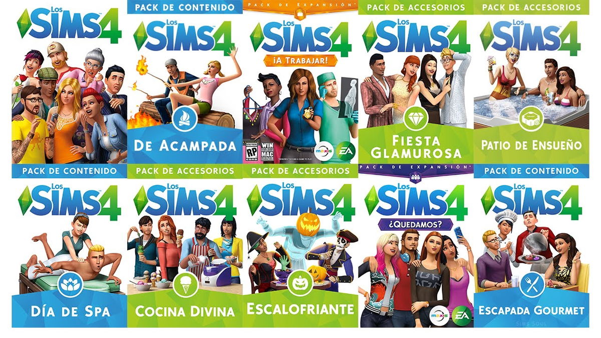 Todas las expansiones de Los Sims 4 en orden cronológico