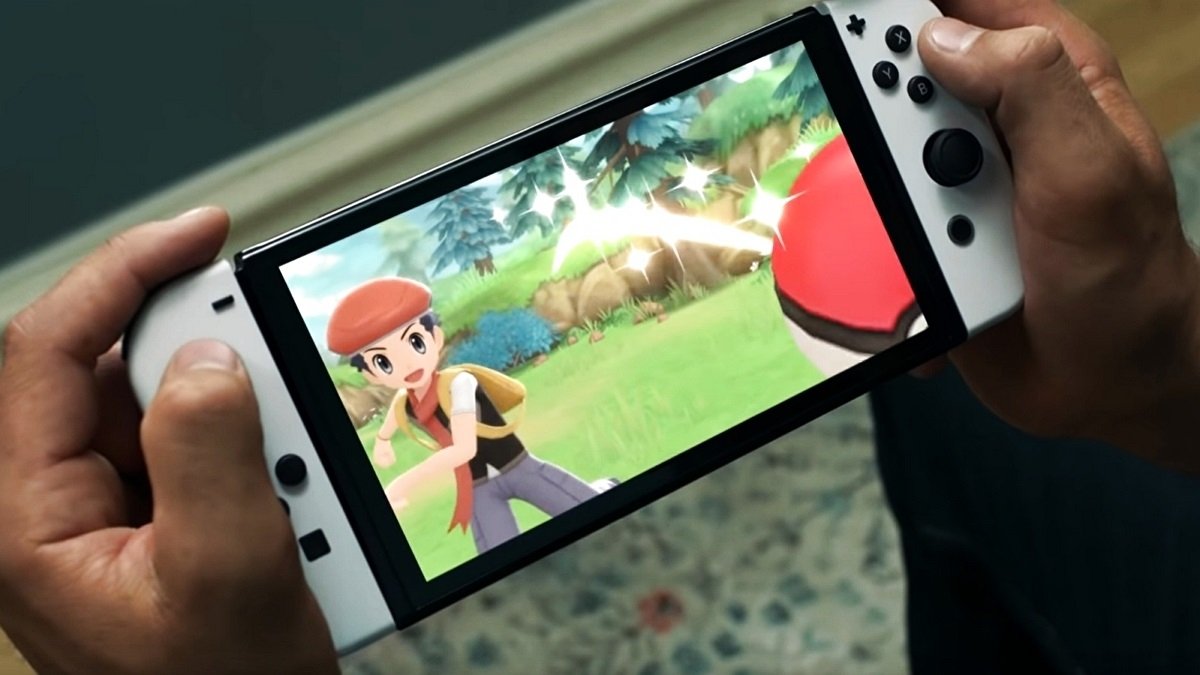 Pokémon en Nintendo Switch (modelo OLED)