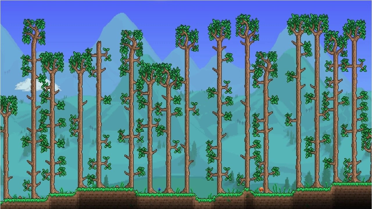 Bioma de Bosque en Terraria