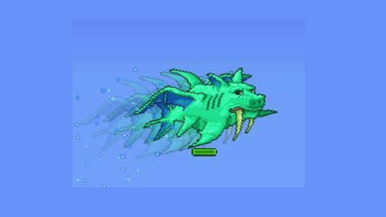 Jefe Duque Fishron en Terraria