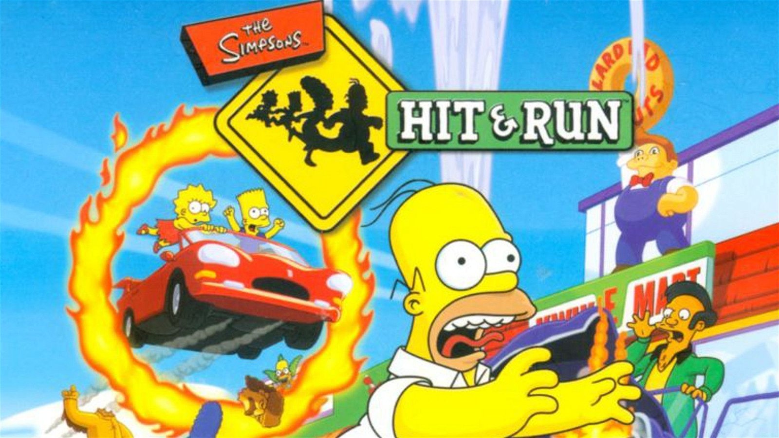 Este remake de Los Simpson Hit & Run incluye una genial función de GTA V