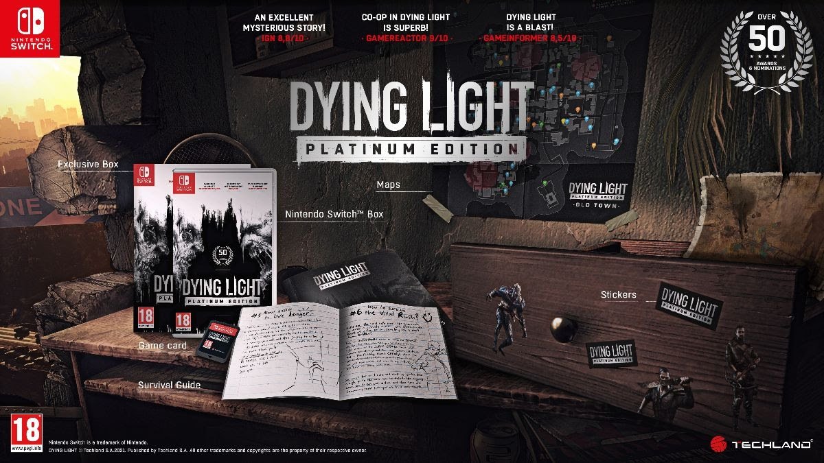 Dying Light Platinum Edition: así es la increíble edición para Nintendo Switch