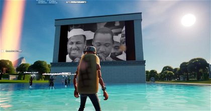 Fortnite abre un museo interactivo dedicado a Martin Luther King y su lucha por los derechos civiles