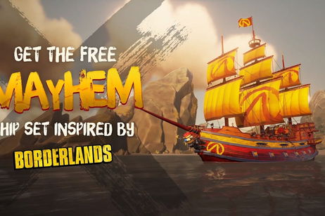Gamescom 2021: Sea of Thieves muestra el barco Mayhem basado en Borderlands Gamescom 2021: Sea of Thieves muestra el barco Mayhem basado en Borderlands