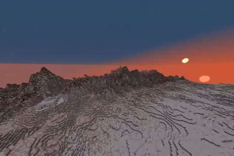Un jugador de Minecraft está construyendo la galaxia de Star Wars al completo Un jugador de Minecraft está construyendo la galaxia de Star Wars al completo