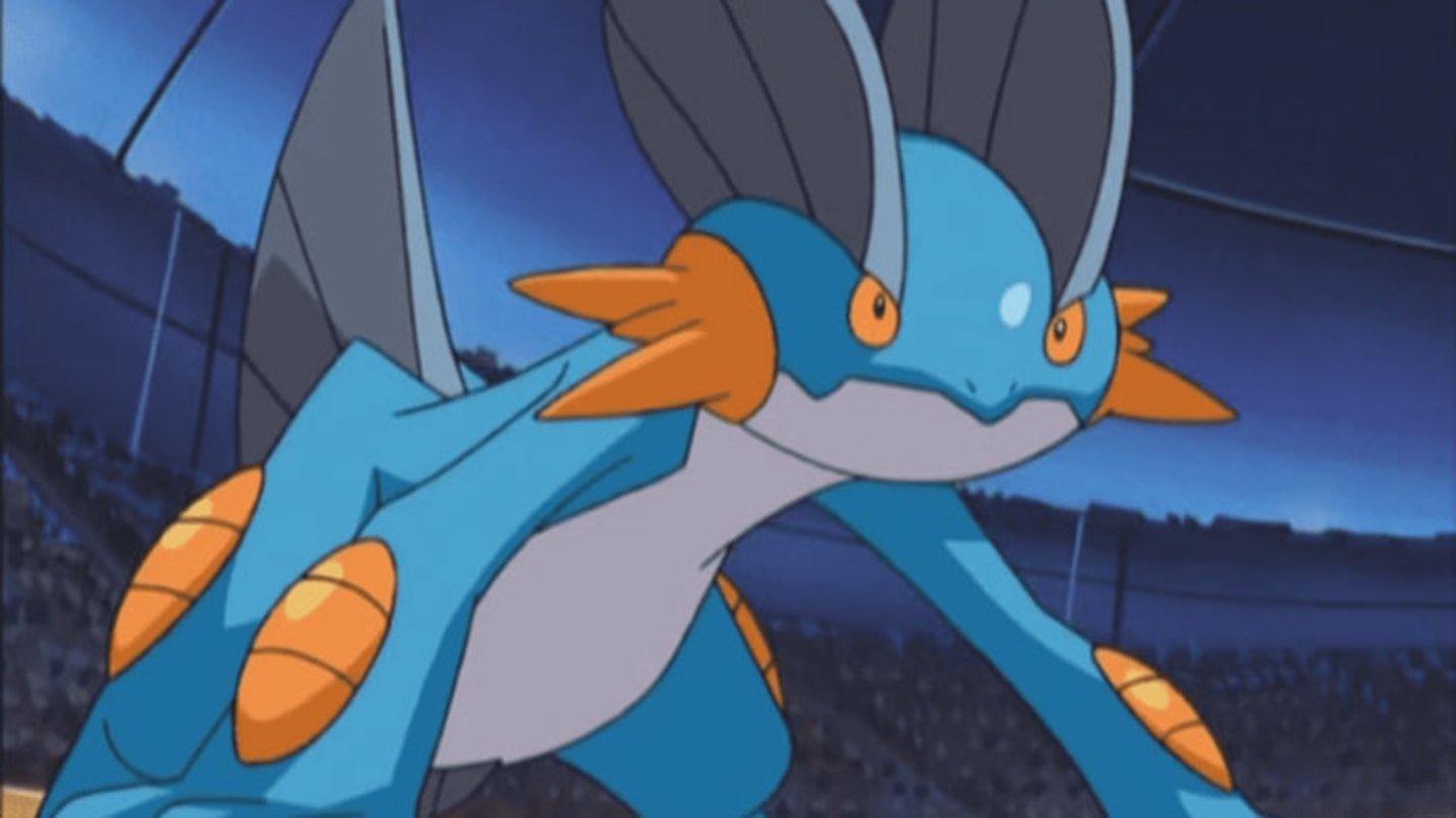 Swampert es uno de los Pokémon más fuertes que existen