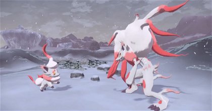 El nuevo tráiler de Leyendas Pokémon: Arceus muestra al Entrenador recibiendo daño