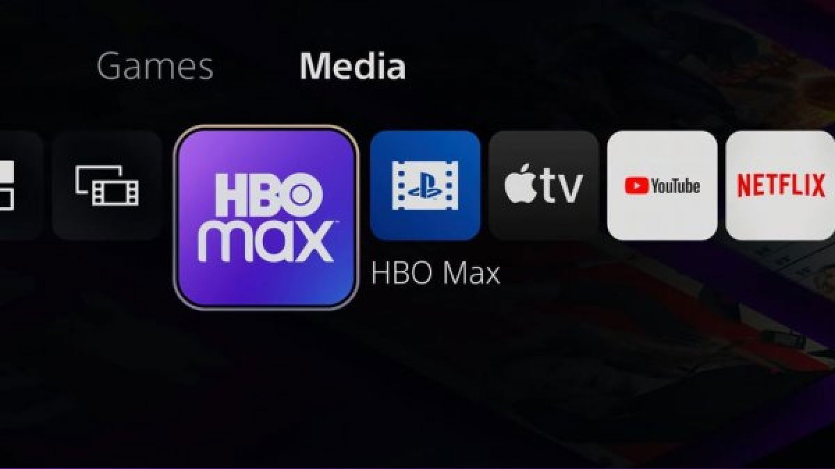 Aplicación de HBO Max en PS4