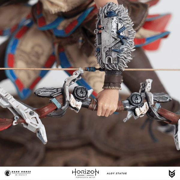 Figura de Aloy en Horizon Forbidden West creada por Dark Horse