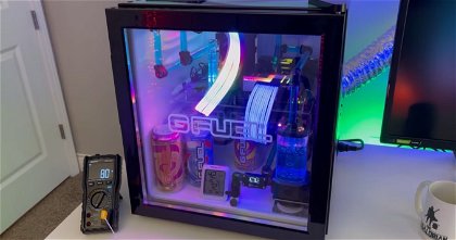 Un youtuber construye un PC gaming dentro de un frigorífico