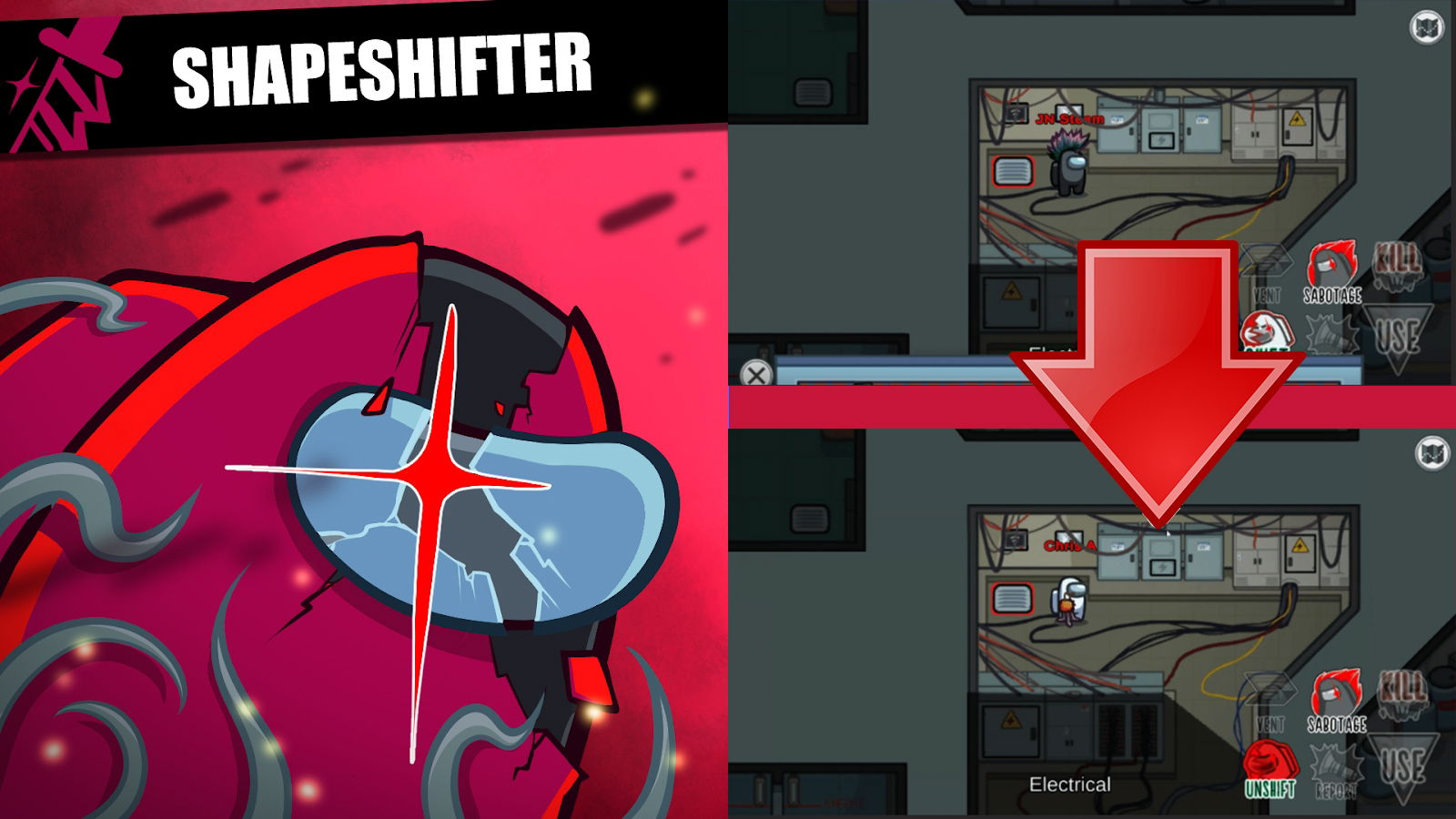 Nuevo rol Shapeshifter among us