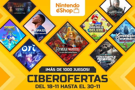 Nintendo se adelantará al Black Friday con ciberofertas en más de 1000 juegos Nintendo se adelantará al Black Friday con ciberofertas en más de 1000 juegos