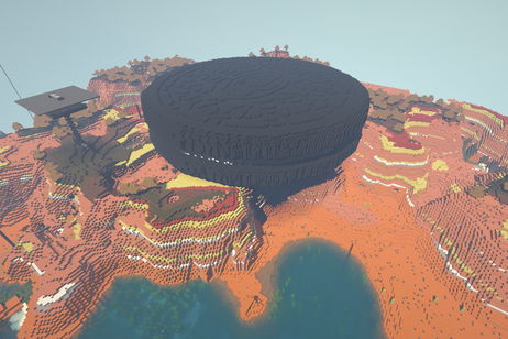 Contruye una galleta Oreo gigantesca en Minecraft