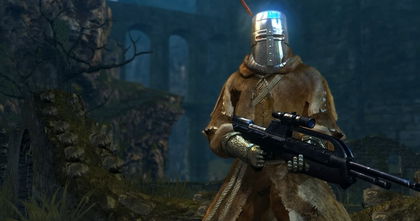 Mezclan Dark Souls con Halo, uno de los crossover más raros que hayas visto nunca Mezclan Dark Souls con Halo, uno de los crossover más raros que hayas visto nunca