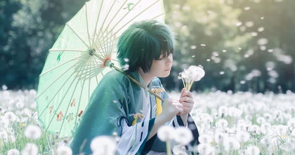 Midoriya de My Hero Academia se convierte en un elegante guerrero con este cosplay usando un kimono Midoriya de My Hero Academia se convierte en un elegante guerrero con este cosplay usando un kimono