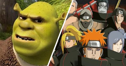 Así se verían los Akatsuki de Naruto como personajes de Shrek