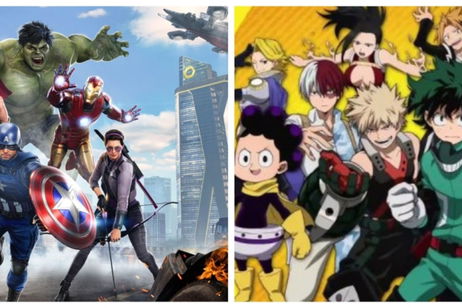 My Hero Academia presentó a los Avengers como villanos My Hero Academia presentó a los Avengers como villanos