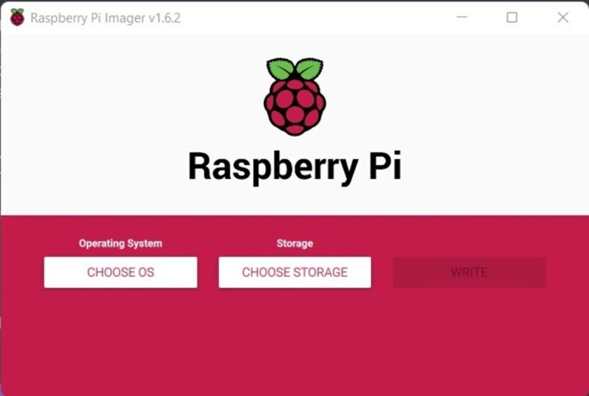 Raspberry Pi Manager - Menú principal