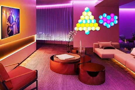 Personaliza tu set up con los hexágonos LED que tiene todo el mundo Personaliza tu set up con los hexágonos LED que tiene todo el mundo