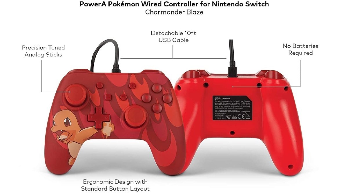 Mando PowerA Switch Pokémon